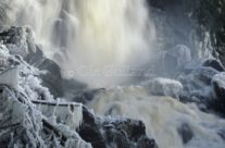Elgåfossen vinter