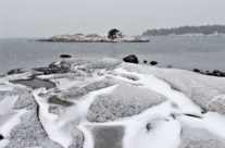 Husvik vinter