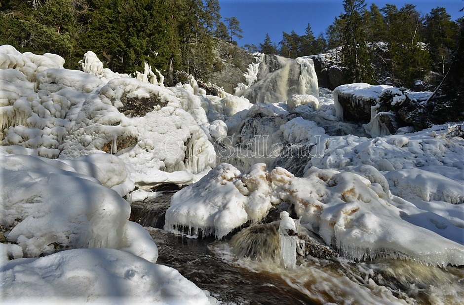 Elgåfossen vinter