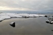 Foten vinter