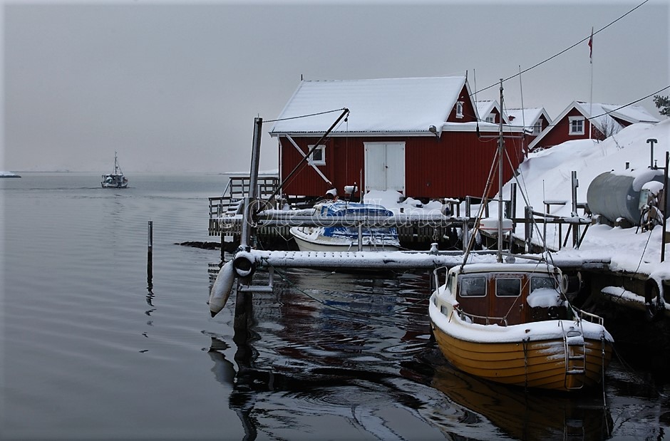 Sjøbuer Skjærhalden