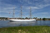 Statsraad Lehmkuhl ankommer Fredrikstad