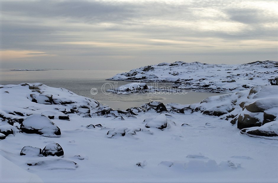 Kråkvika Kuvauen , øverst til høyre ser vi Tjeldholmen