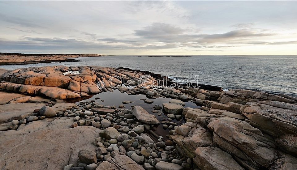 Vesterøy , vest for Hverven