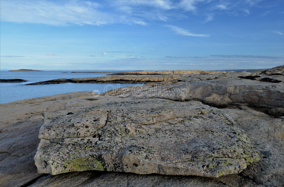 Stein på svaberg , Vesterøy