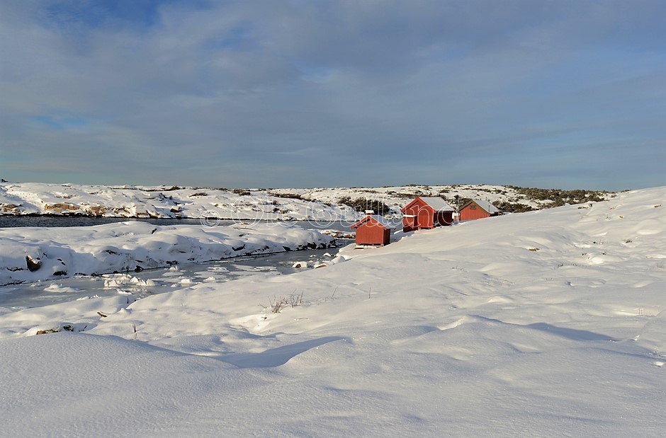 Sjøbuer ved Pølsesund , Kuvauen Vesterøy