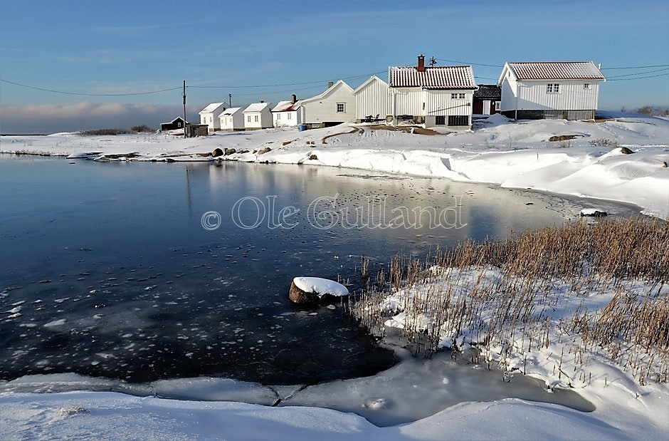 Sjøbuer på Saltholmen , Råde