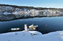 Ytterstad ved Elingårdskilen , Ønsøy