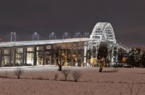 Vinterkveld ved Fredrikstadbrua