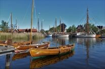 Båter ved Isegran Maritime Center