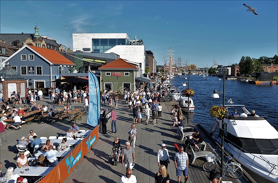 The tall ships races i Fredrikstad