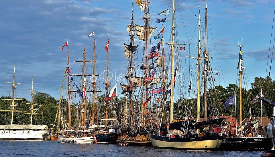 The tall ships races i Fredrikstad